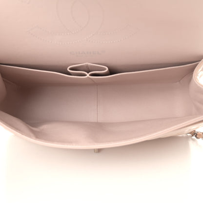 Chanel Patent Quilted Jumbo Double Flap Light Pink 4 of 5