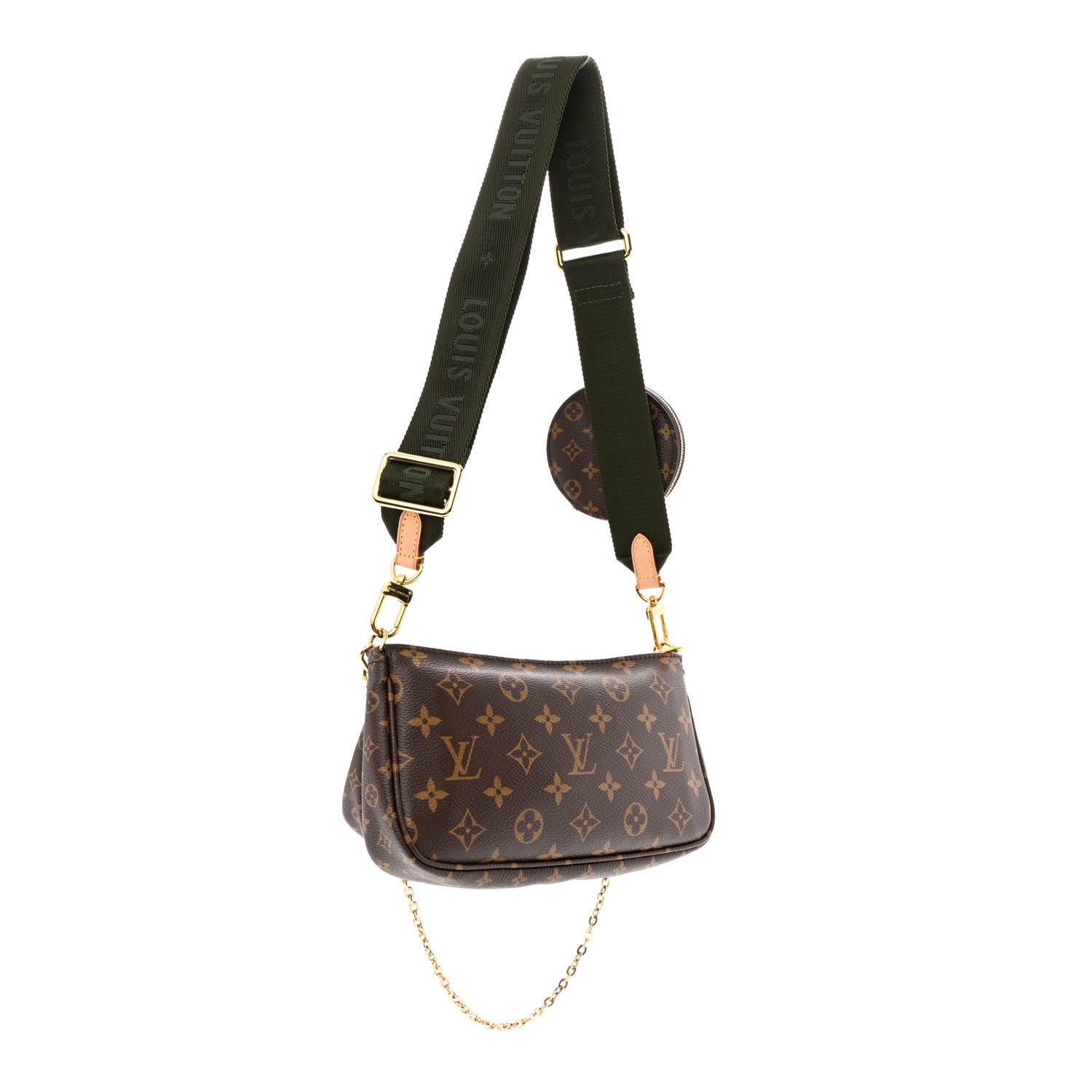 Louis Vuitton Monogram Multi Pochette Accessories Kaki 3 of 12