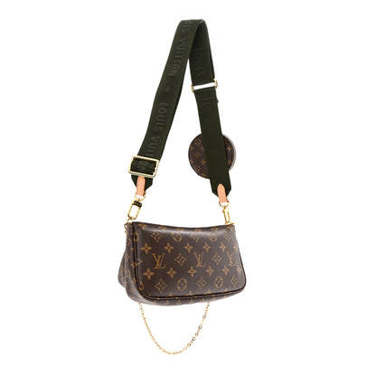 Louis Vuitton Monogram Multi Pochette Accessories Kaki 3 of 12