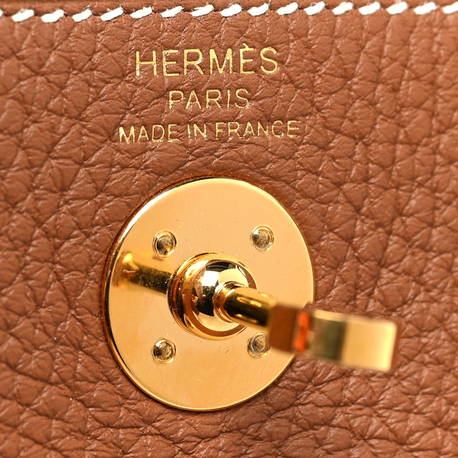 Hermes Taurillon Clemence Mini Lindy 20 Gold 6 of 9