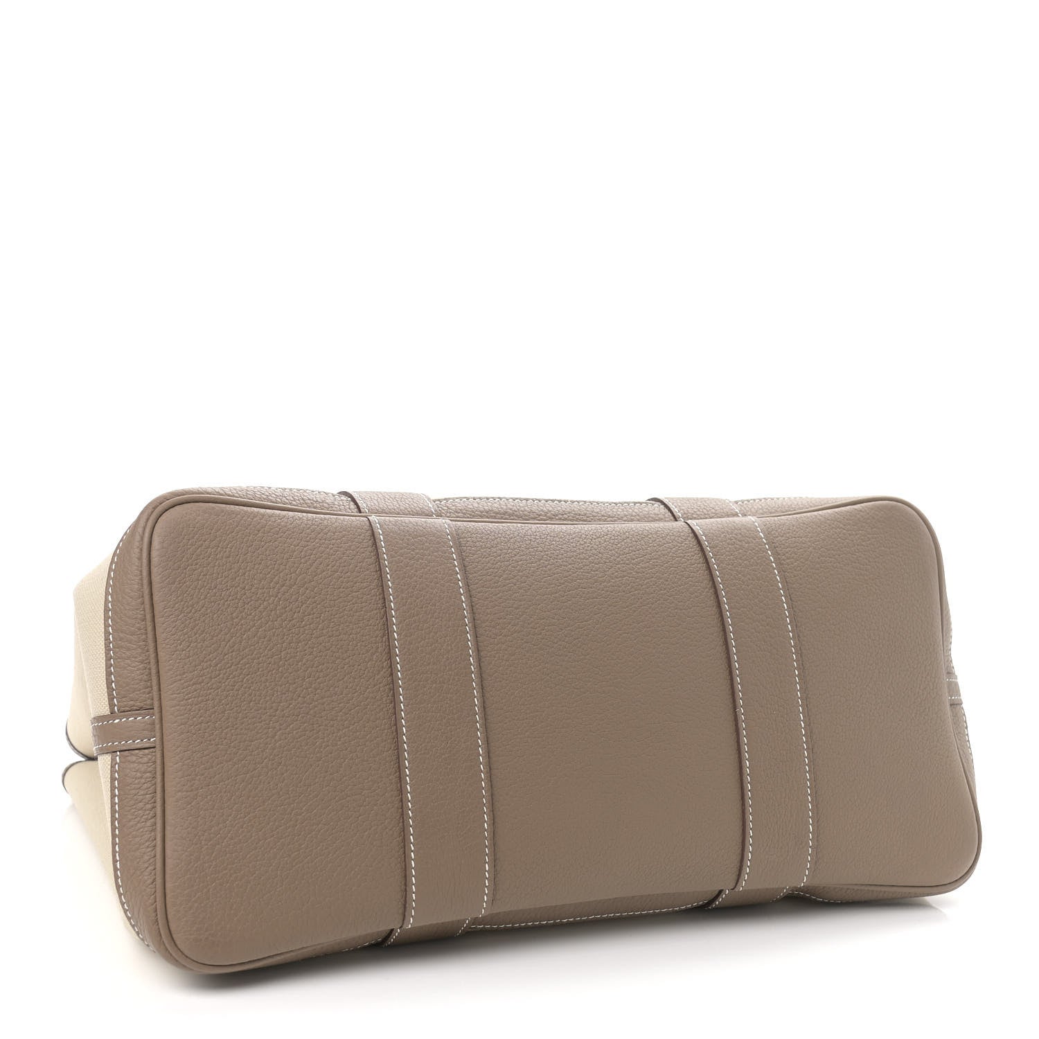 Hermes Twill D Negonda Garden Party 36 MM Tote Beton Etoupe 3 of 8