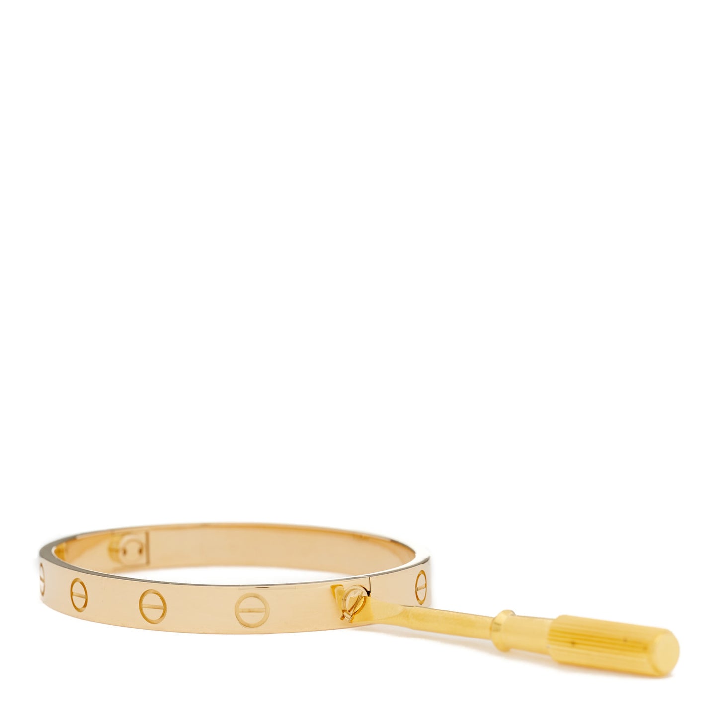 18K Yellow Gold LOVE Bracelet 16