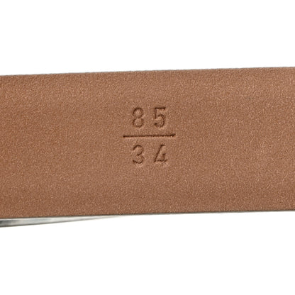 Chanel Metallic Calfskin Baguette Crystal CC Belt 85 34 Silver 4 of 8