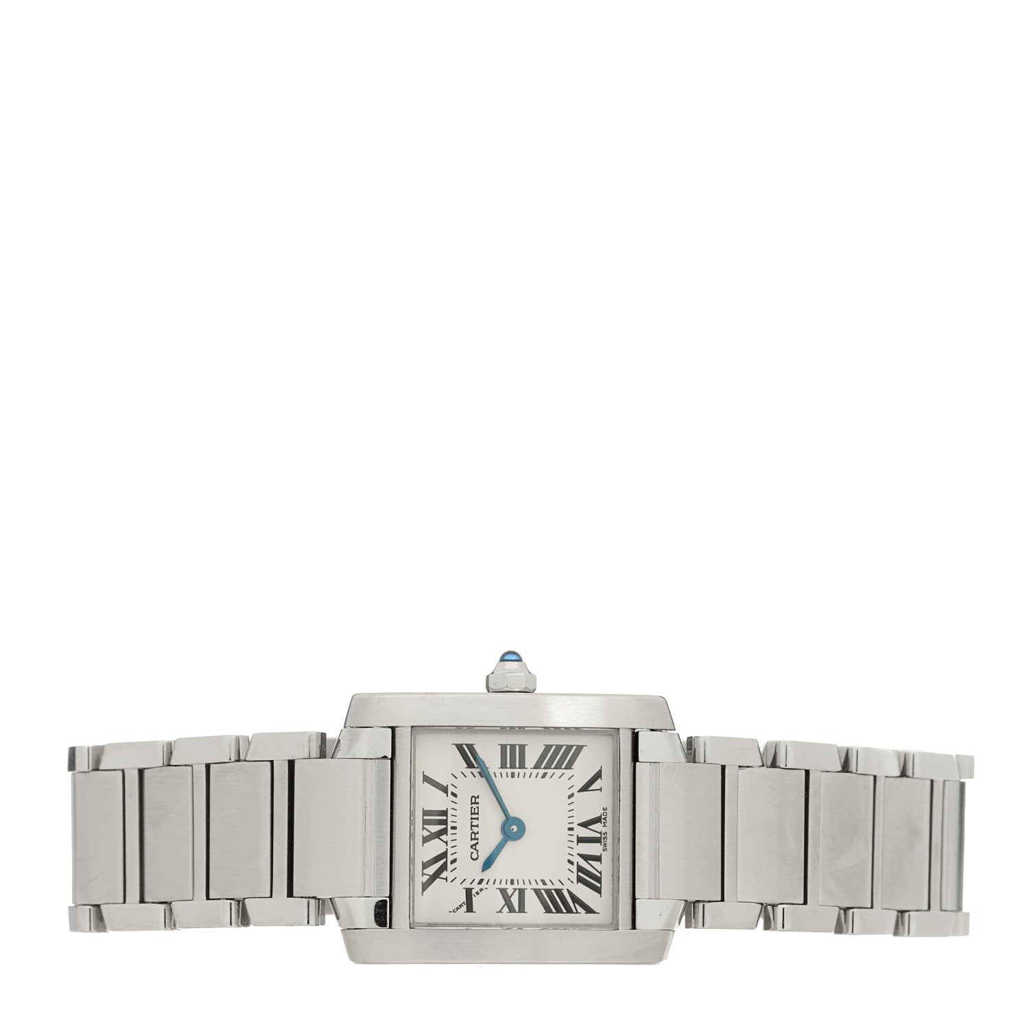 Cartier Stainless Steel 20mm Tank Francaise Quartz Watch 2 of 4