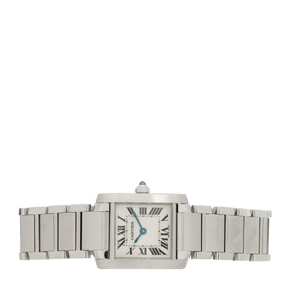 Cartier Stainless Steel 20mm Tank Francaise Quartz Watch 2 of 4