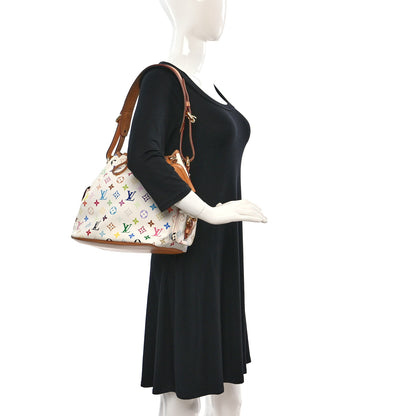Louis Vuitton Monogram Multicolor Petit Noe White 2 of 22