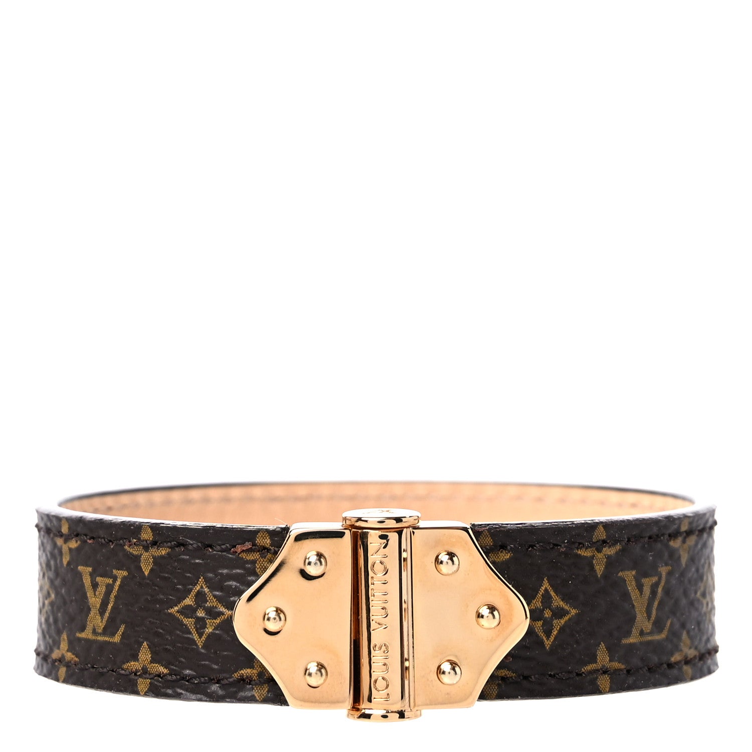 Louis Vuitton Monogram Nano Bracelet 17 1 of 6