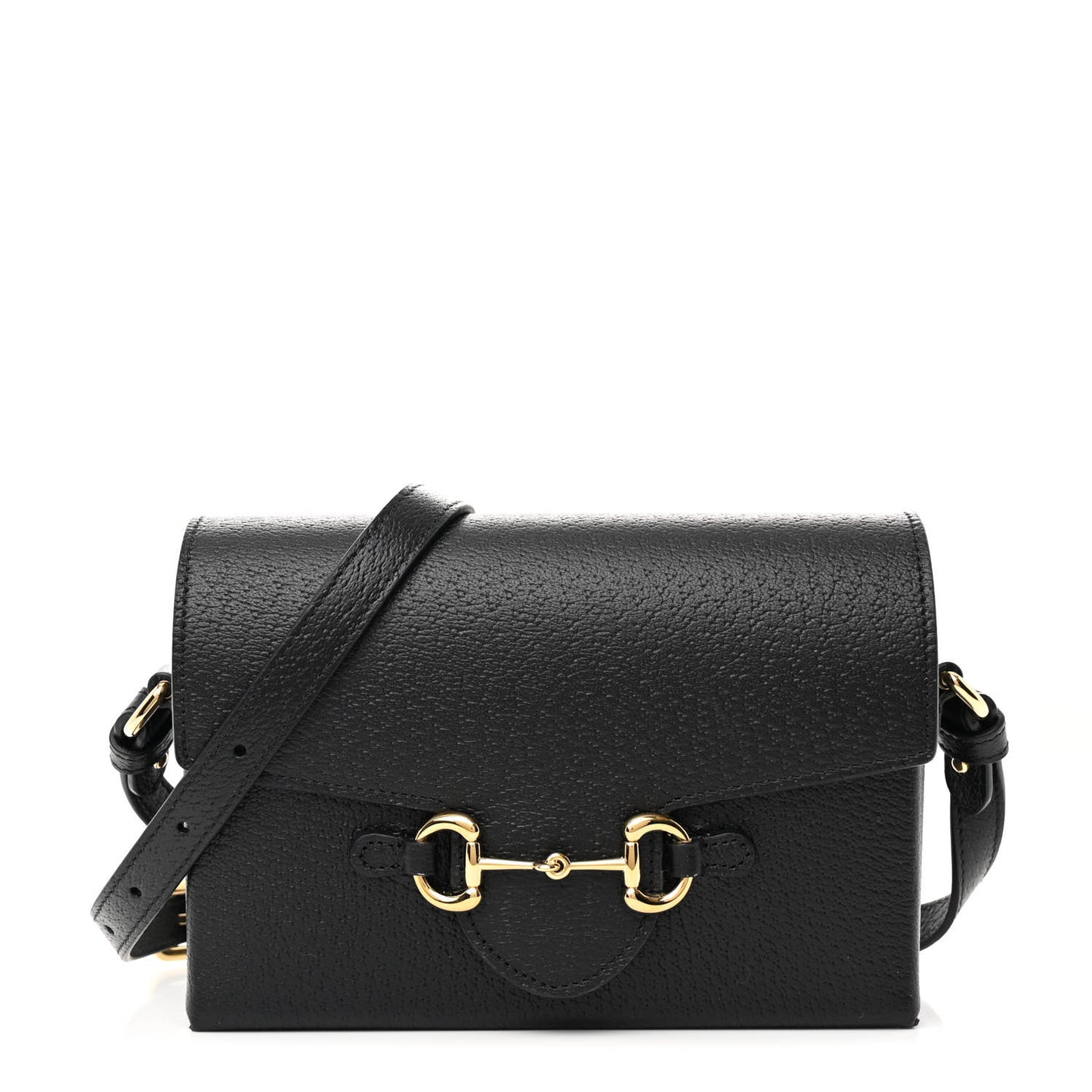 Calfskin Horsebit 1955 Shoulder Bag Black