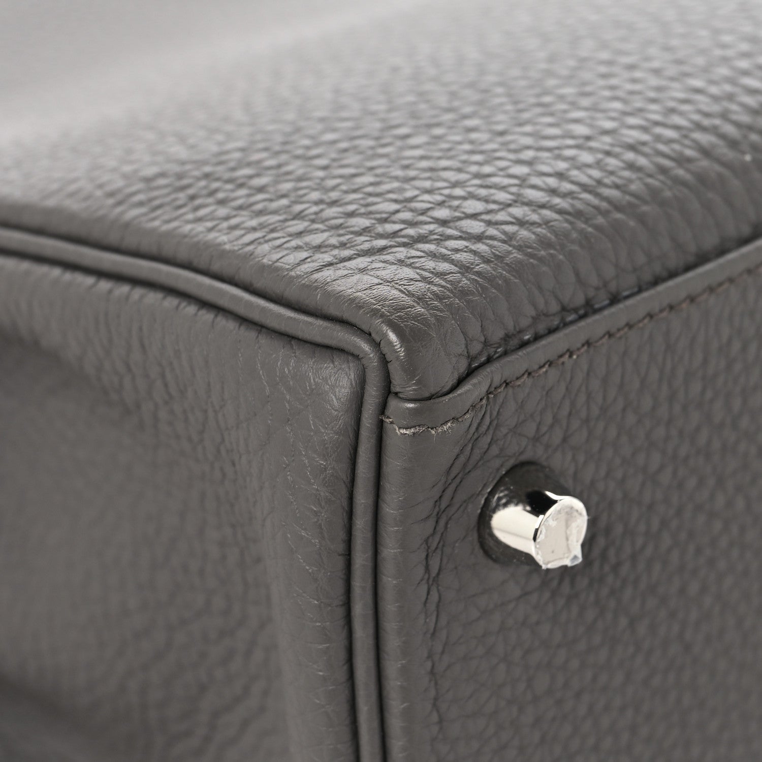 Hermes Togo Kelly Retourne 28 Etain 10 of 12