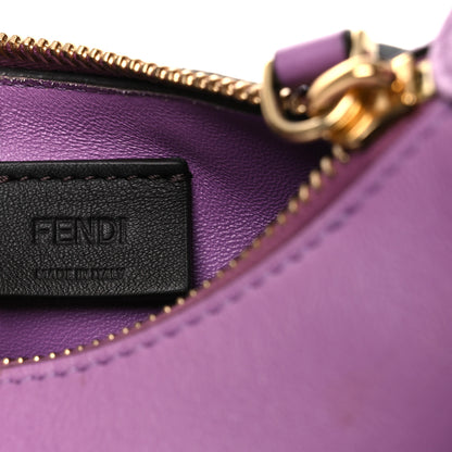 Fendi Vitello Grace New Matte Nano Fendigraphy Hobo Charm Agapanto 6 of 11