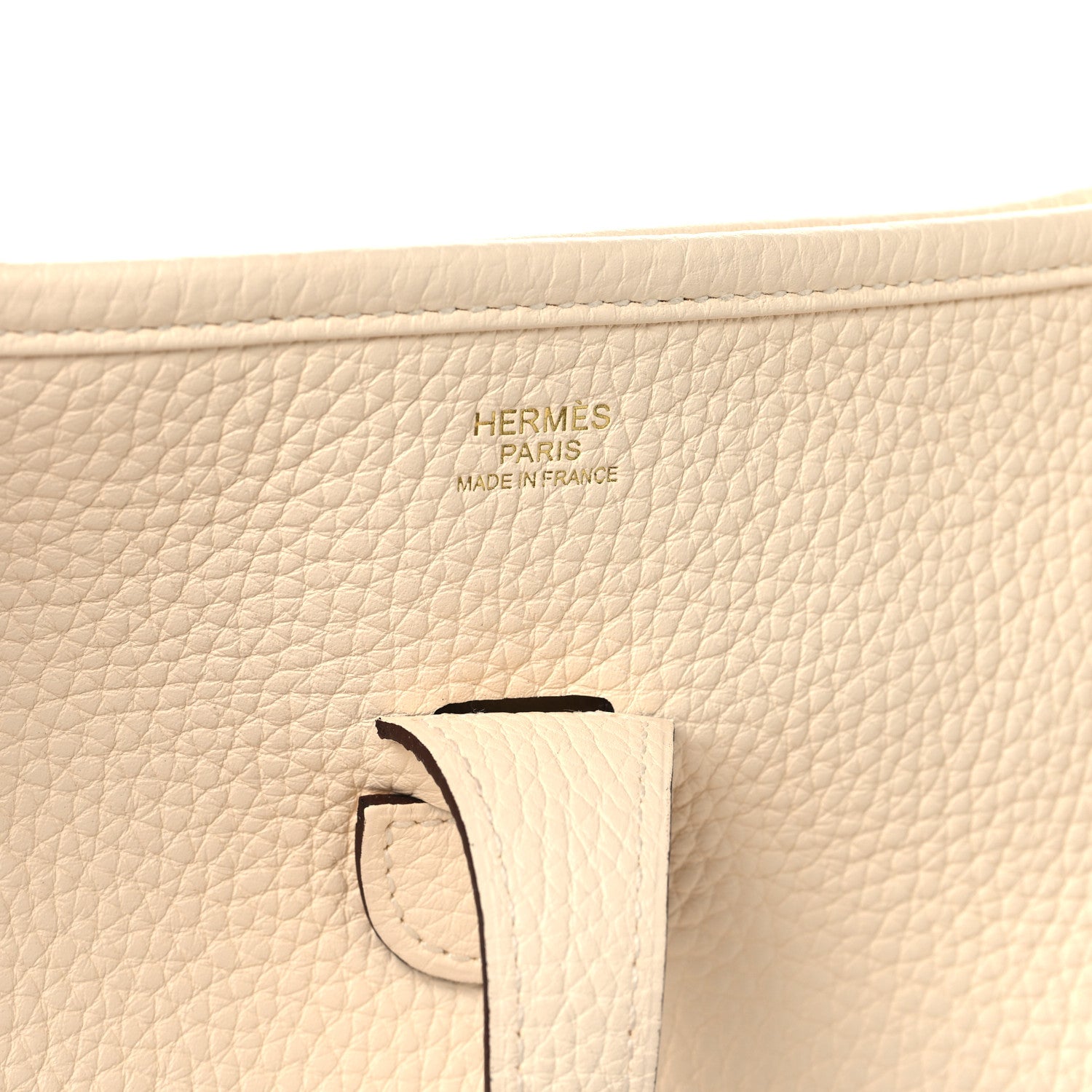 Hermes Taurillon Clemence EVELYNE III PM Nata 6 of 11