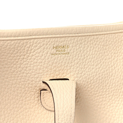 Hermes Taurillon Clemence EVELYNE III PM Nata 6 of 11