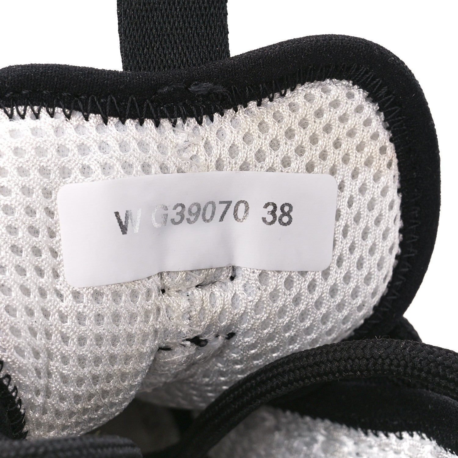 Chanel Fabric Suede CC Sneakers 38 Black Dark Grey 8 of 10