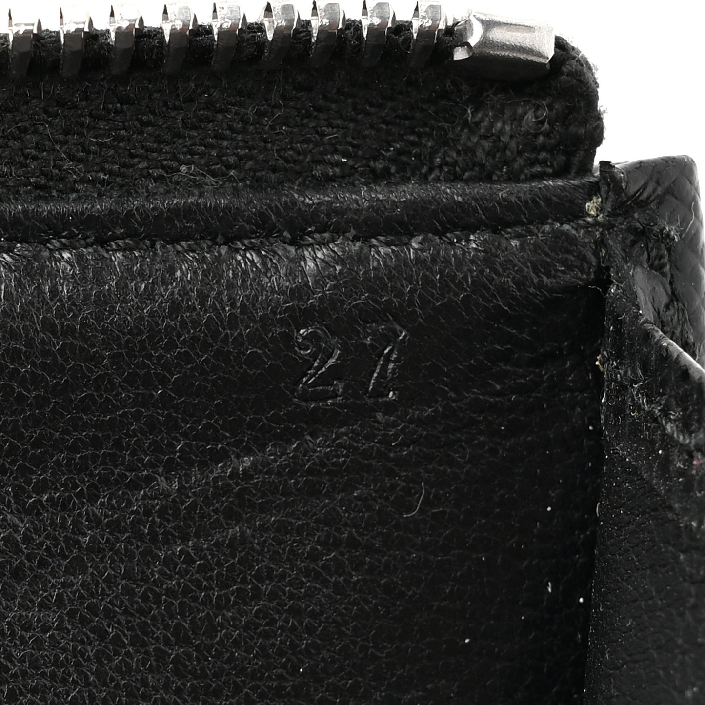 Saffiano Key Holder Black