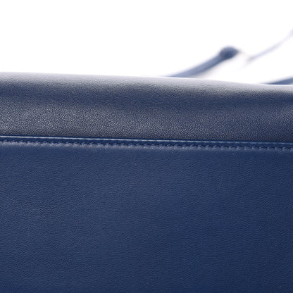 Fendi Nappa Mini Peekaboo Iconic Satchel True Blue 12 of 12