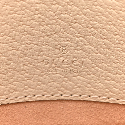Gucci Textured Calfskin Web Mini Ophidia Round Backpack Mystic White 6 of 10