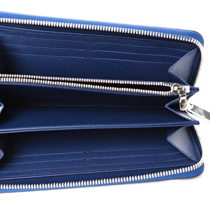 Louis Vuitton Monogram Escale Zippy Wallet Blue 4 of 7