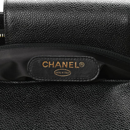 Chanel Caviar XL Weekender Bag Black 6 of 9