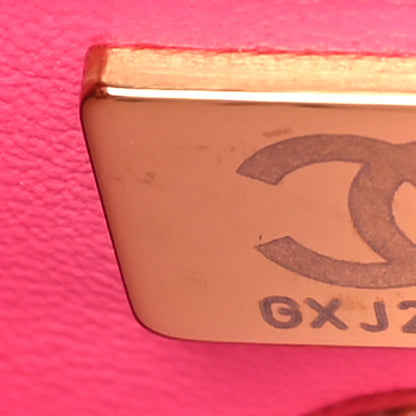 Chanel Caviar Quilted Mini Coco Handle Flap Rose 7 of 9