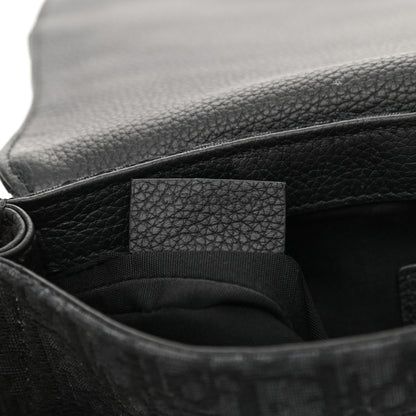 Christian Dior Oblique Saddle Messenger Pouch Blue Black 7 of 9
