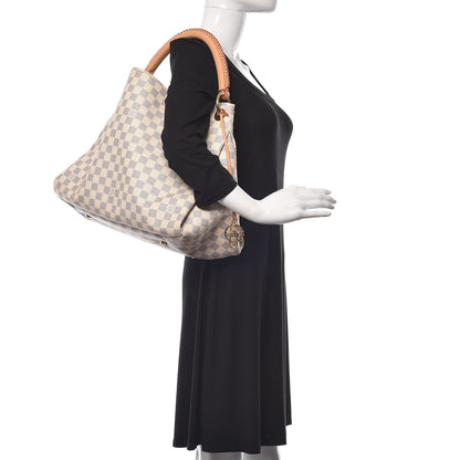 Louis Vuitton Damier Azur Artsy MM 2 of 9