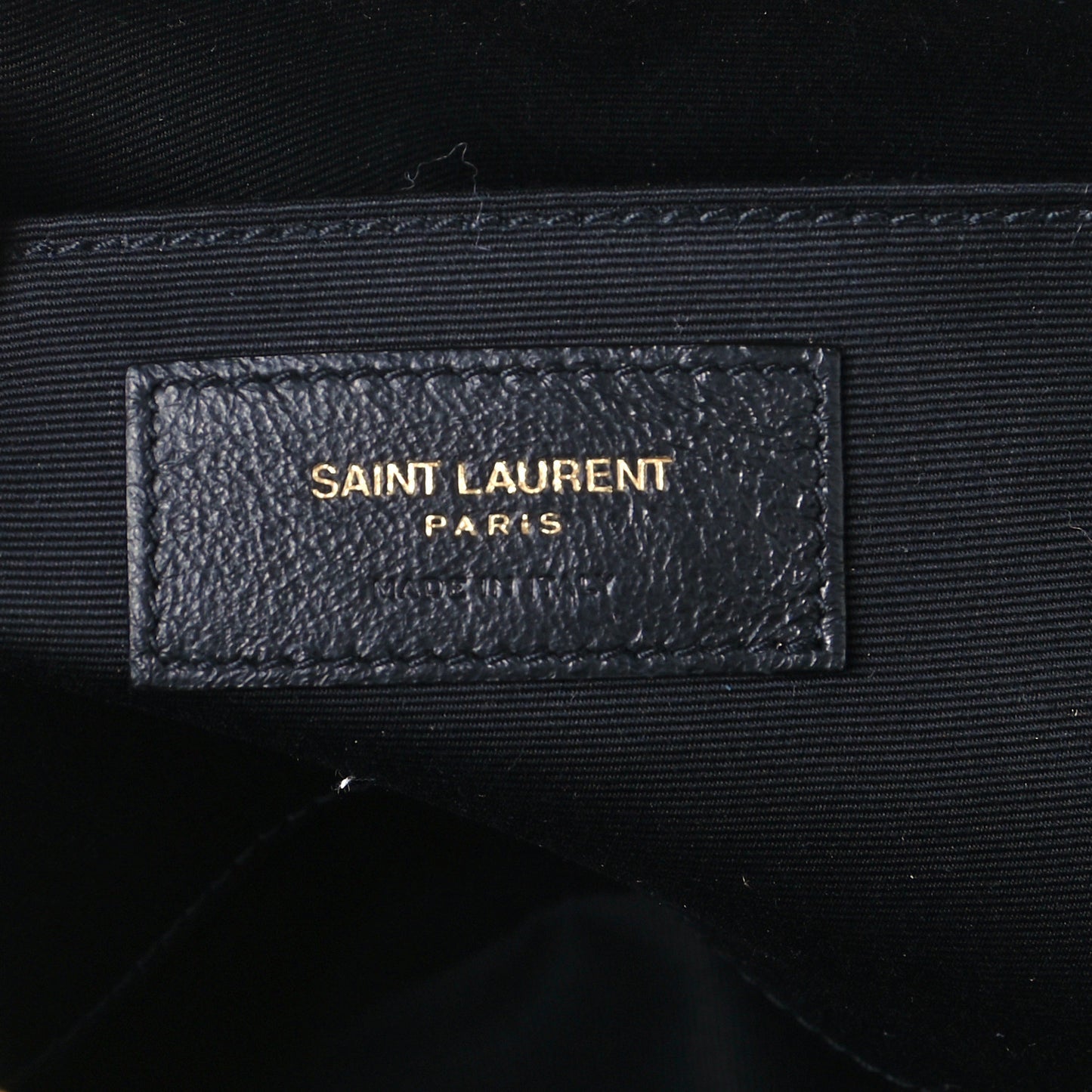 Calfskin Matelasse Monogram Lou Camera Bag Deep Marine