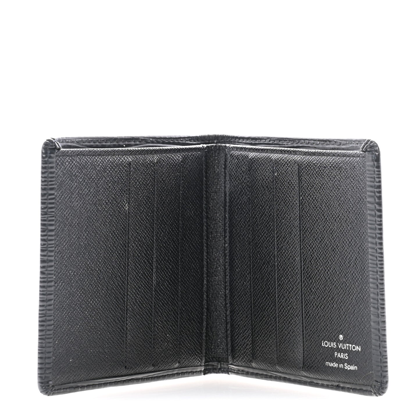 Epi 6 Card Billfold Wallet Black