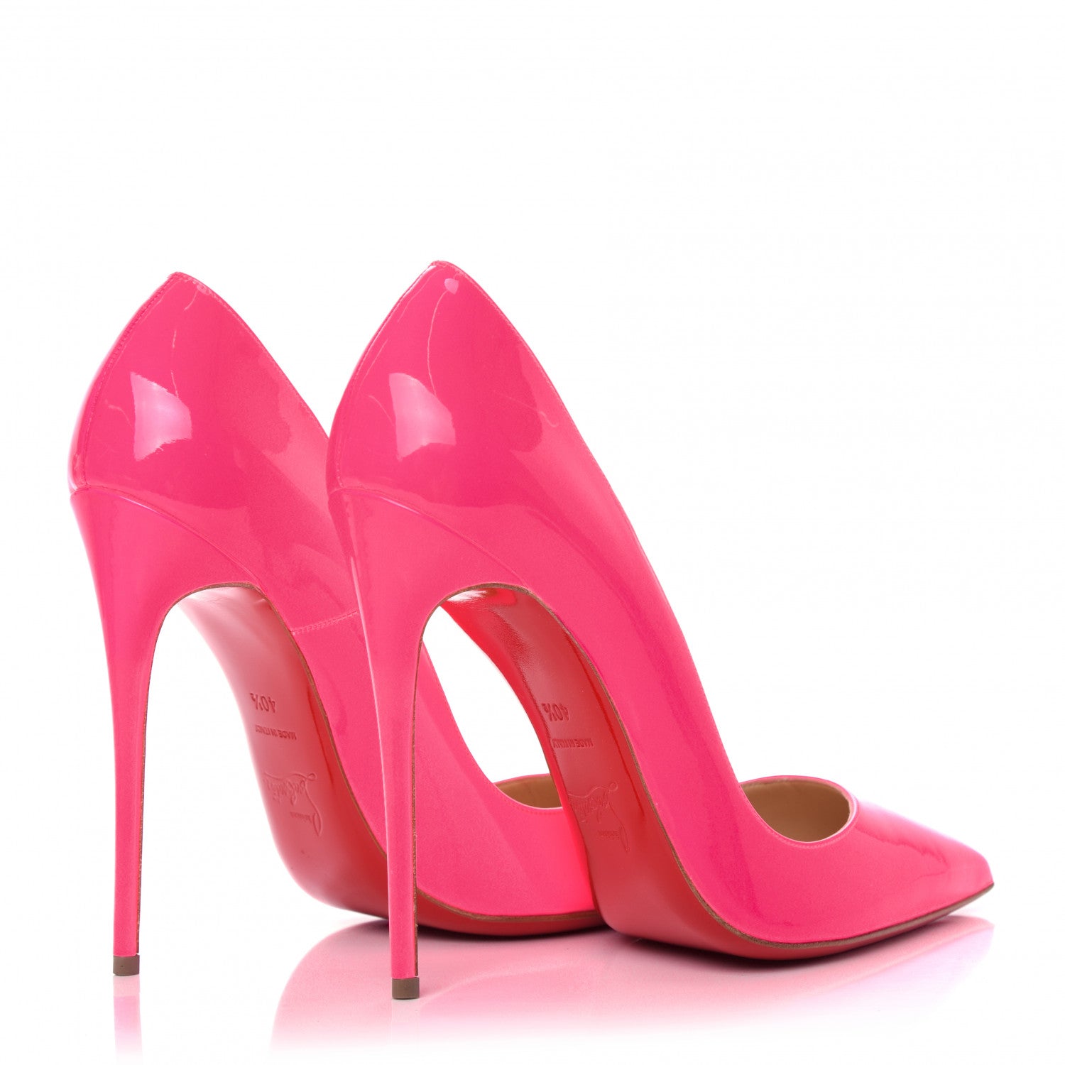 Christian Louboutin Patent So Kate 120 Pumps 40.5 Shocking Pink 4 of 8