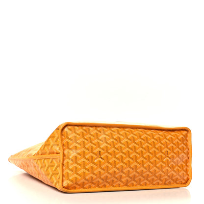 Goyard Goyardine Embroidered Cactus Reversible Anjou PM Yellow 5 of 18