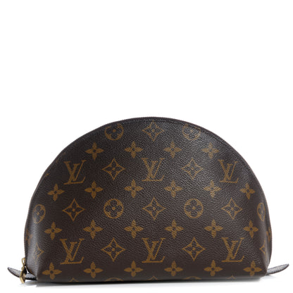 Louis Vuitton Monogram Trousse Demi Ronde 1 of 6