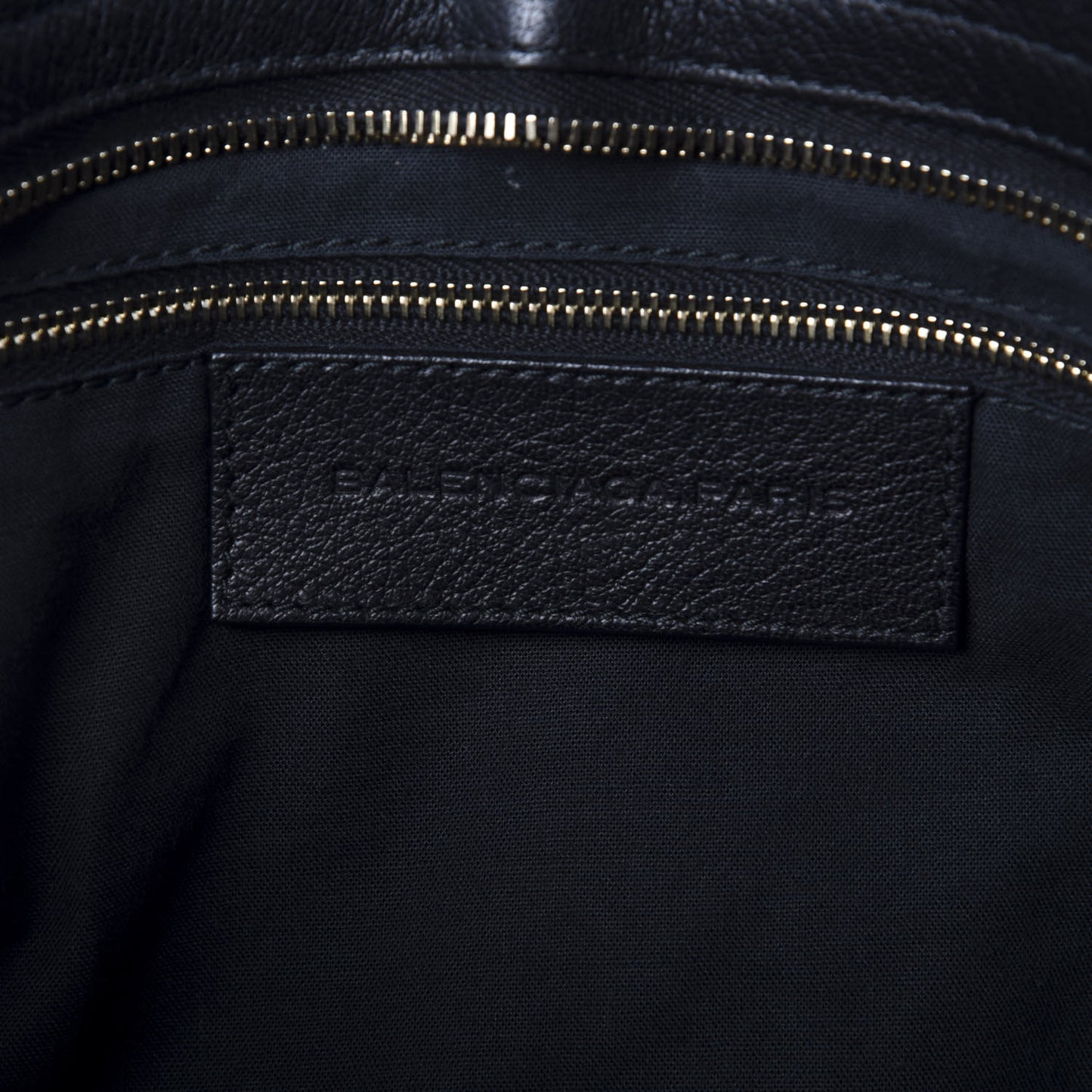 Agneau Classic Gold Hardware City Black