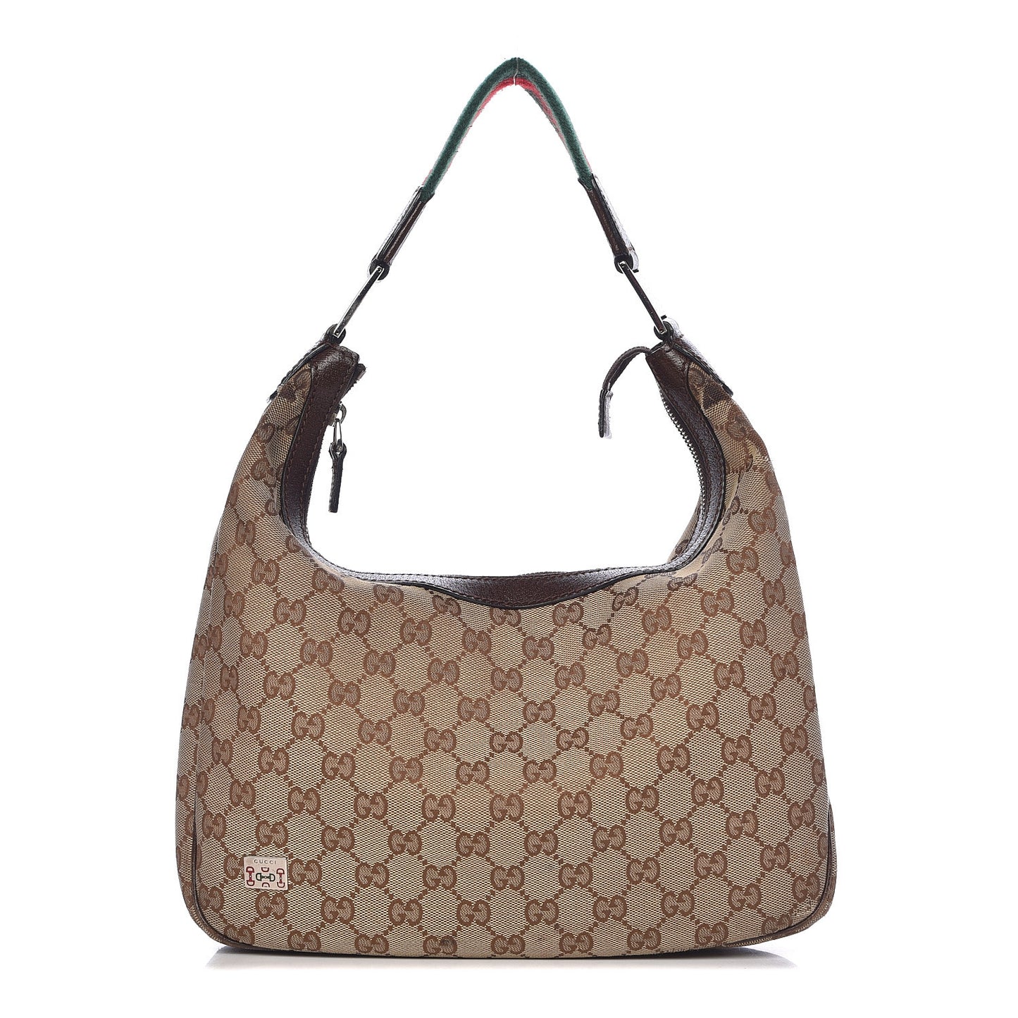 Monogram Medium Pop Hobo Dark Brown