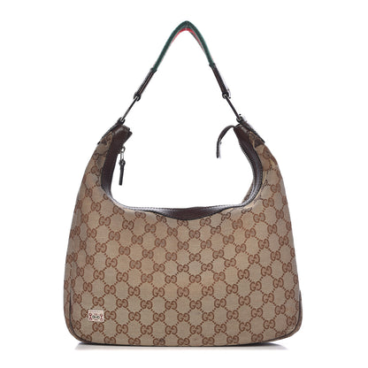 Gucci Monogram Medium Pop Hobo Dark Brown 1 of 16
