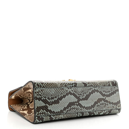 Gucci Metallic Snakeskin Medium Padlock Shoulder Bag Multicolor Multicolor Multicolor 4 of 15