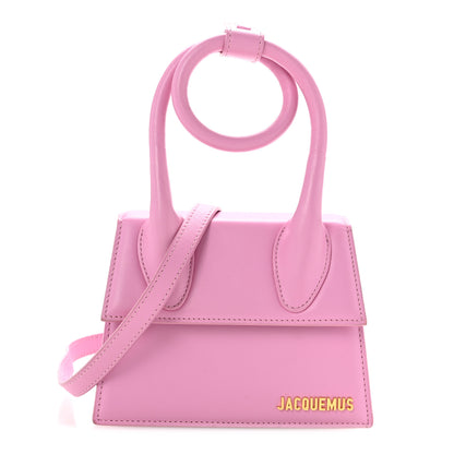 Jacquemus Smooth Calfskin Le Chiquito Noeud Light Pink 1 of 15