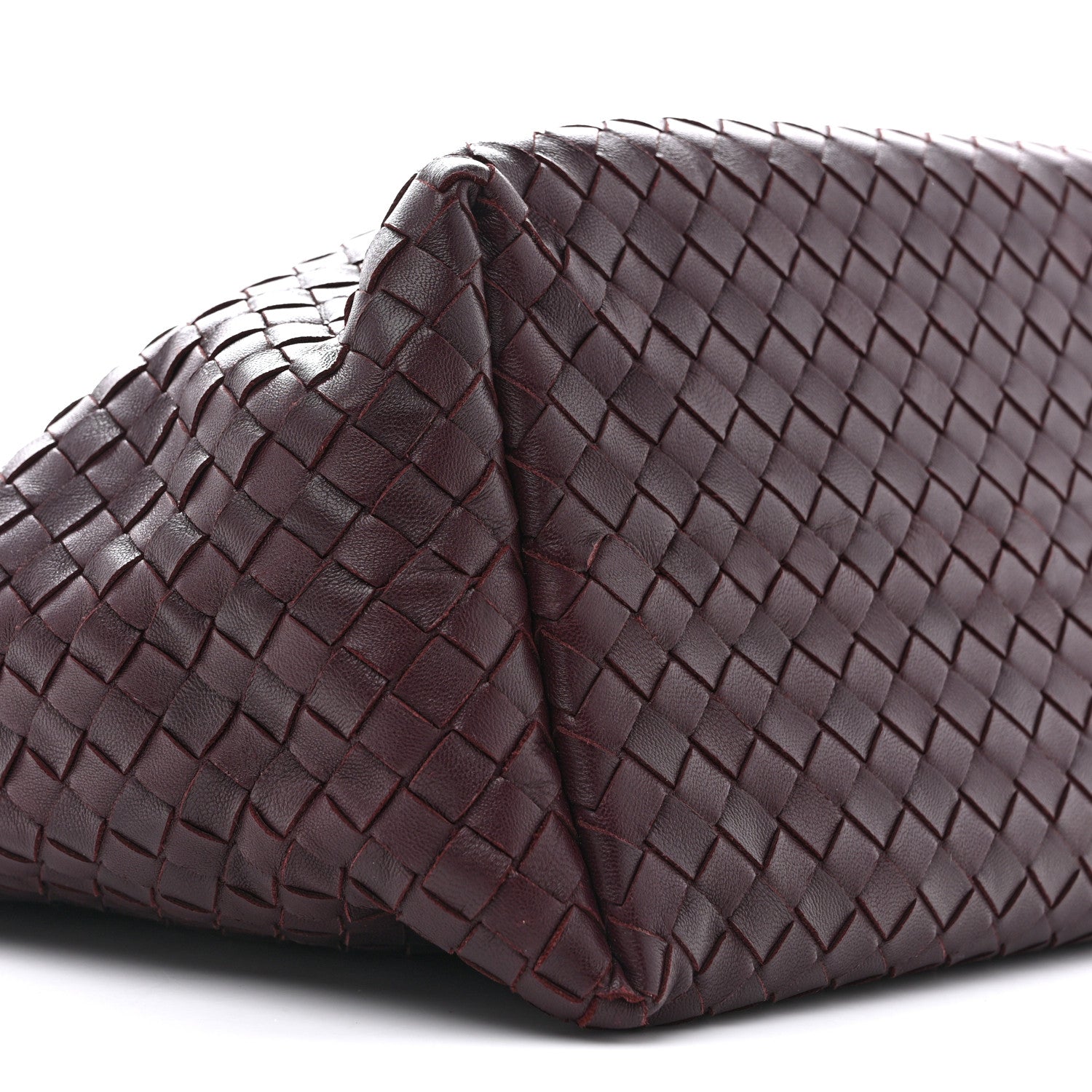 Bottega Veneta Nappa Intrecciato Bella Tote Aubergine 1880432