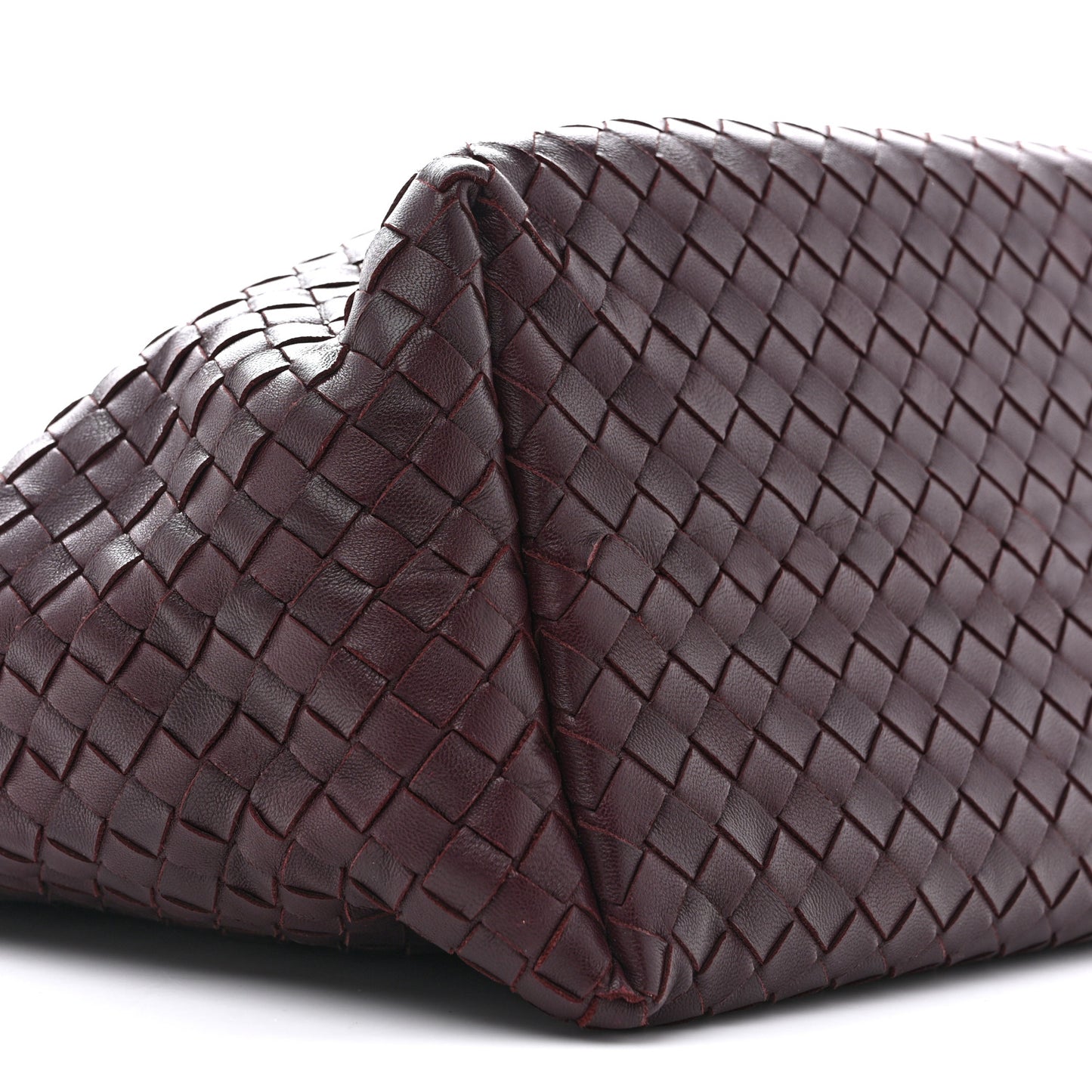 Nappa Intrecciato Bella Tote Aubergine