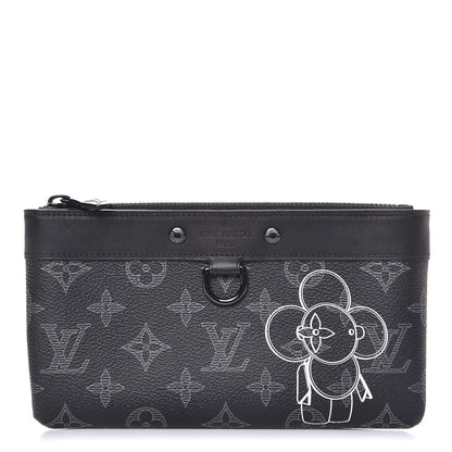 Louis Vuitton Monogram Eclipse Vivienne Pochette Apollo PM 1 of 7