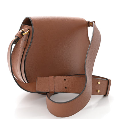 Chloe Calfskin Medium Marcie Round Crossbody Bag Tan 3 of 10