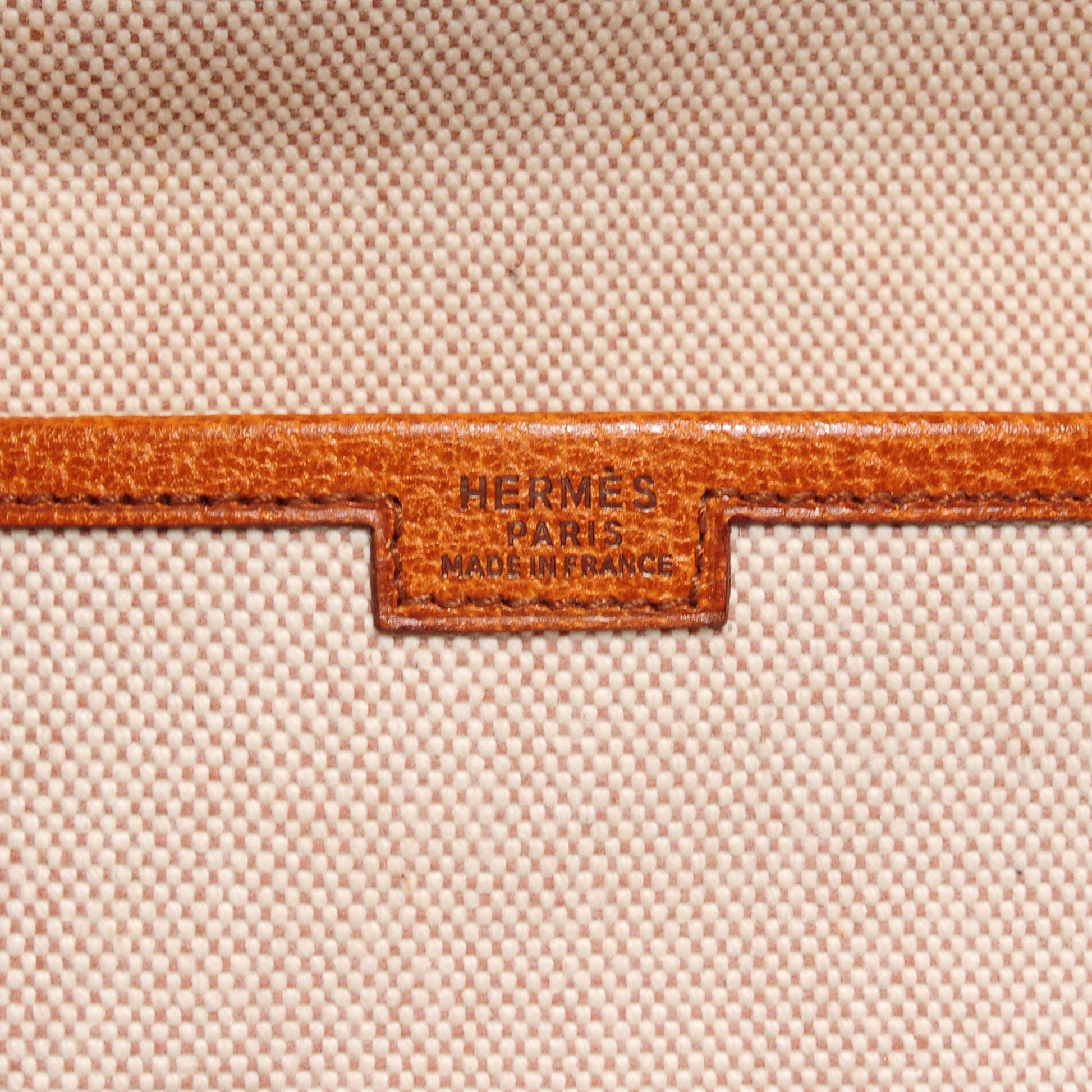 Hermes Peau Porc Toile Jige PM Clutch 7 of 7