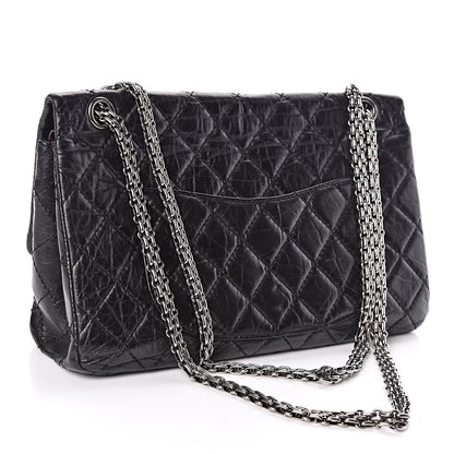 Chanel Aged Calfskin Quilted 2.55 Reissue 226 Flap Black 3 of 11