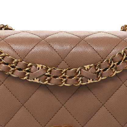 Chanel Caviar Quilted Coco First Flap Beige 7 of 10
