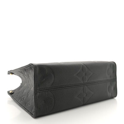 Louis Vuitton Empreinte Monogram Giant Onthego PM Black 4 of 9
