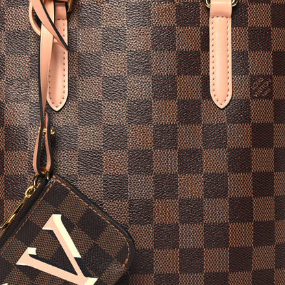 Louis Vuitton Damier Ebene Belmont PM Venus Pink 8 of 11