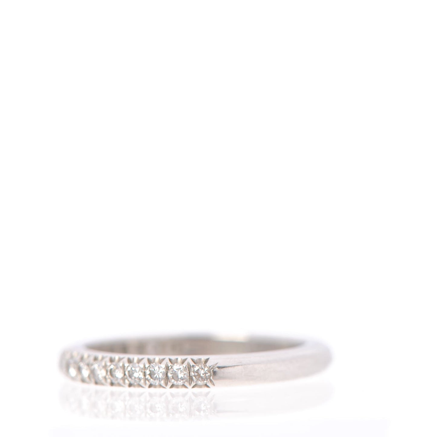 Platinum Diamond Soleste Eternity Band Ring 45 3.5
