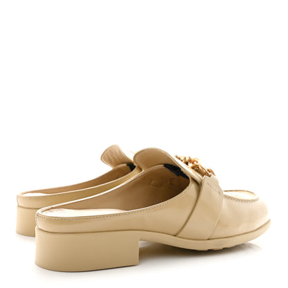 Bottega Veneta Soft Vinyl Calfskin Monsieur Loafers 38 Cane Sugar 4 of 9