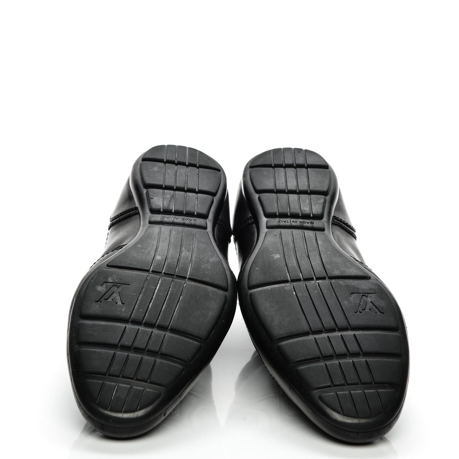 Louis Vuitton Calfskin Sneakers 8.5 Black 5 of 8