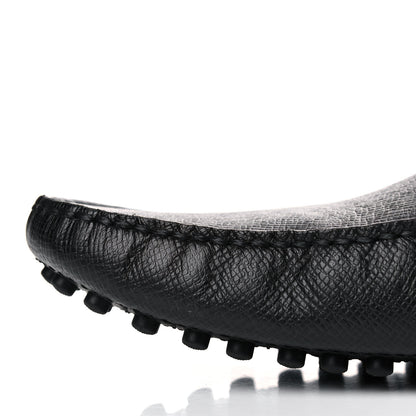 Louis Vuitton Taiga Hockenheim Moccasin Loafers 8.5 Black 12 of 12