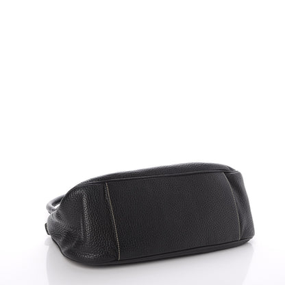 Prada Vitello Daino Box Hobo Nero Black 4 of 7