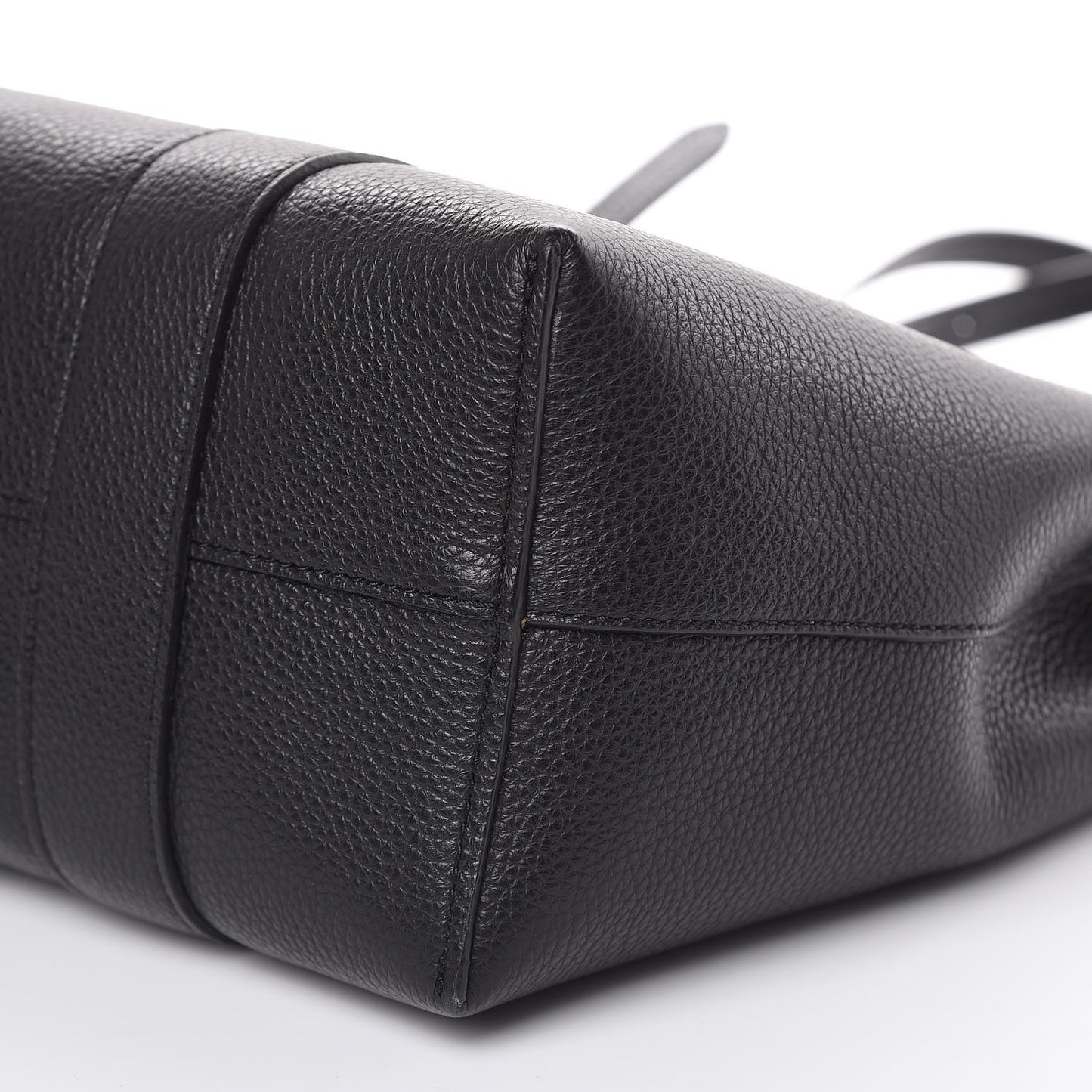 Small Classic Grain Bayswater Tote Black